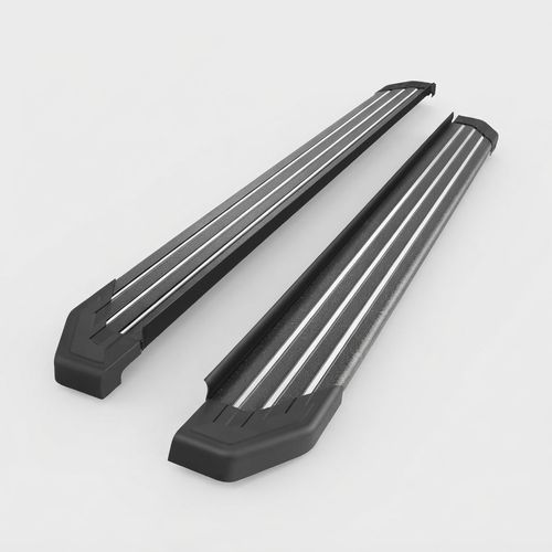 Aluminum Running Boards for 2010-2024 4Runner (Incl. Side Skirts)