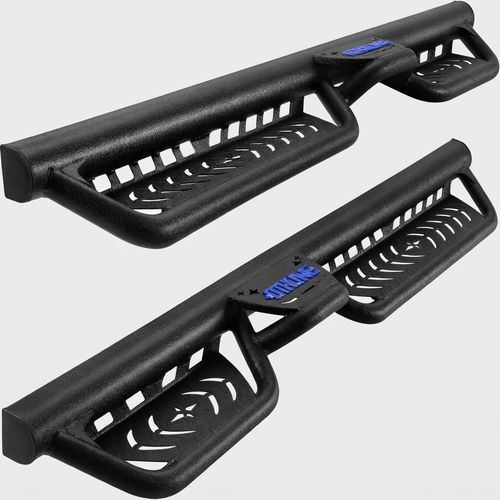 6In Two-Stair Running Boards for 2018-2026 Jeep Wrangler JL 4 Doors